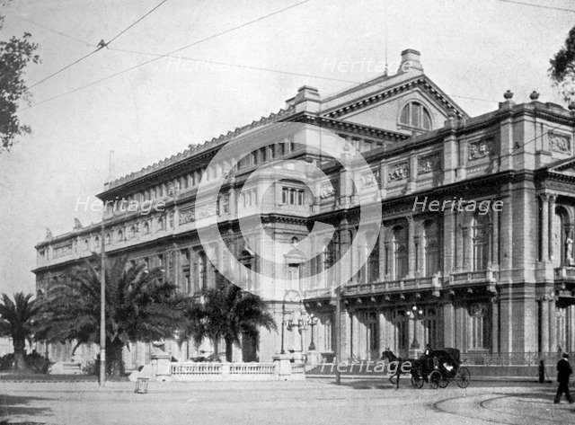 Colon Theatre, Buenos Aires, Argentina. Artist: Unknown