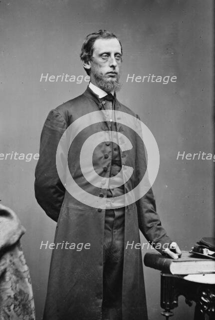 Chaplain A.A. Harris, US Army, between 1855 and 1865. Creator: Unknown.