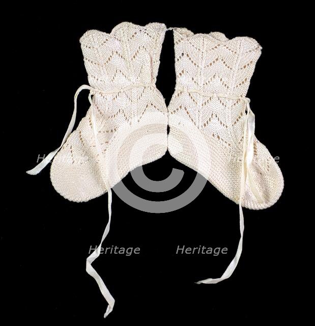Bootees, American, ca. 1870. Creator: Unknown.