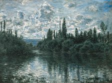 Arm of the Seine near Vétheuil, 1878. Creator: Monet, Claude (1840-1926).