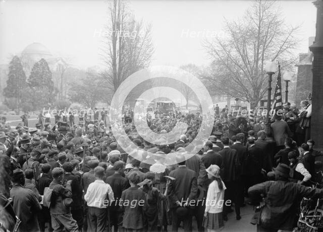 Agriculture, Department Of - Boy Scouts, 1917. Creator: Harris & Ewing.