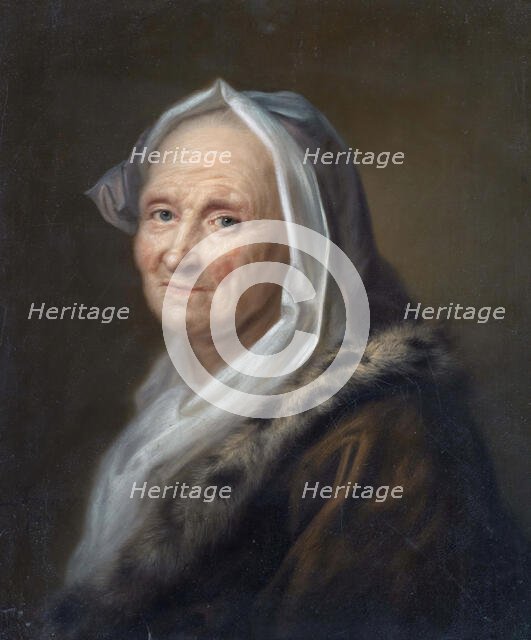 Portrait of an Old Lady, c18th century. Creator: Balthasar Denner.