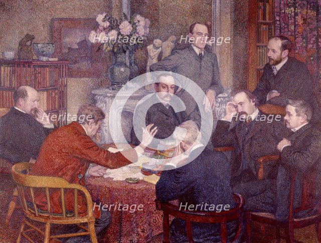 'The Lecture', 1903.  Artist: Théo van Rysselberghe