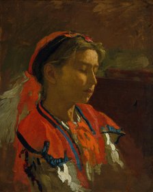 Carmelita Requena, 1869. Creator: Thomas Eakins.