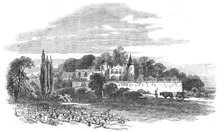 The Chateau Lafitte, Medoc, near Bordeaux, 1854. Creator: Edmund Evans.