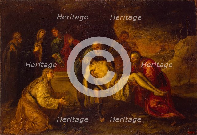 The Entombment of Christ, Between 1640 and 1650. Artist: Pereda y Salgado, Antonio, de (1611-1678)