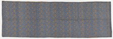 Brocade, silk. An obi, unsewn, Edo period, 1615-1868. Creator: Unknown.