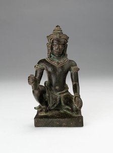 The Divine Architect, Vishvakarman, Angkor period, c. 13th century. Creator: Unknown.