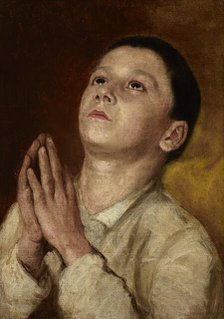 Prayer, c1883. Creator: Emanuel Herncisz.