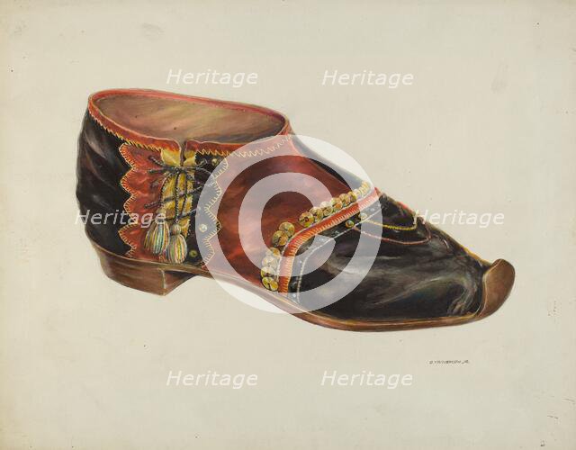 Velvet Shoe, c. 1937. Creator: Gerald Transpota.