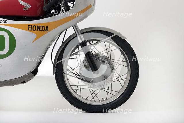 1961 Honda RC162, Mike Hailwood. Creator: Unknown.