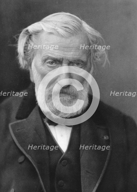 Charles Louis Ambroise Thomas (1811 - 1896, Paris), French composer. Creator: Nadar.