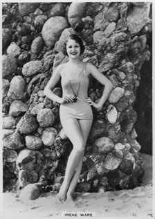 Irene Ware, American film actress, c1938. Artist: Unknown