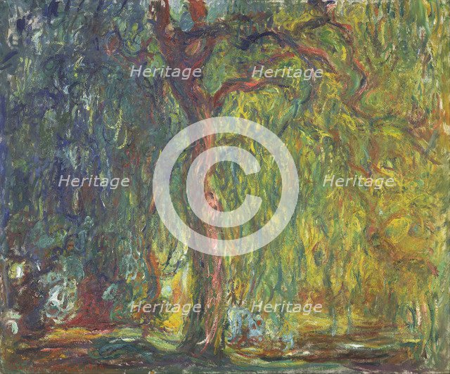 Weeping Willow. Artist: Monet, Claude (1840-1926)