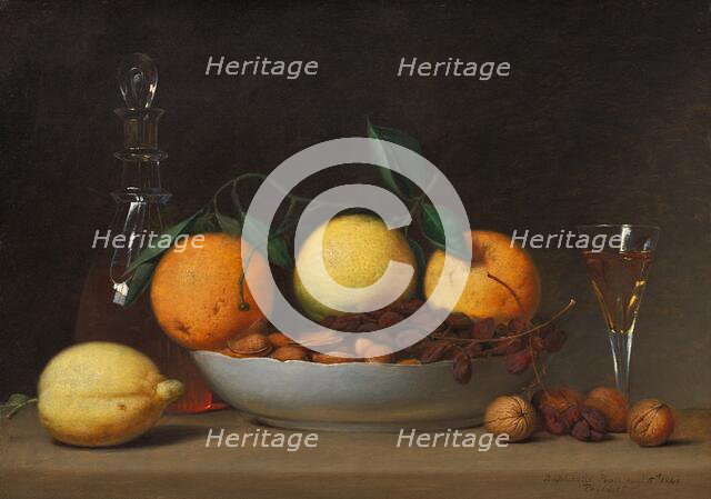 A Dessert, 1814. Creator: Raphaelle Peale.