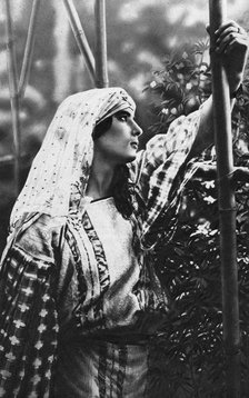 Algerian woman, 1922. Artist: Unknown