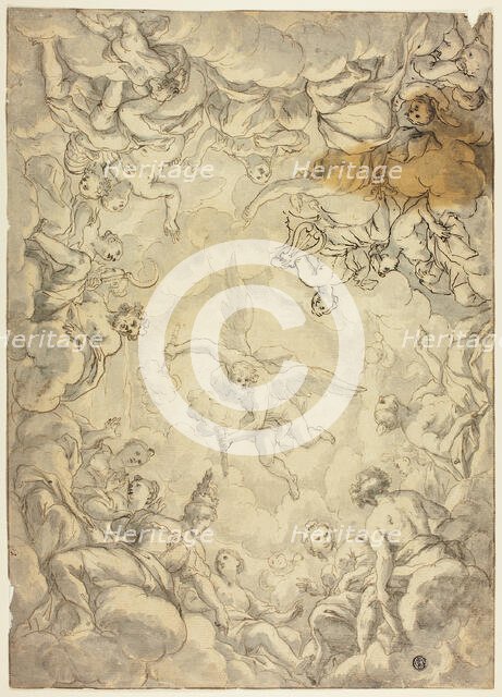 Prometheus Taking Fire From Olympus, n.d. Creator: Ludovico Cardi.