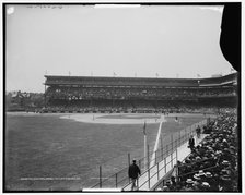 The Bleachers, Forbes Field, Pittsburgh, Pa., between 1900 and 1915. Creator: Unknown.
