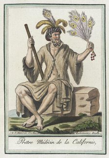 Costumes de Différents Pays, 'Prêtre Médécin de la Californie', c1797. Creator: Jacques Grasset de Saint-Sauveur.