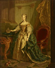 Portrait of Maria Leszczynska (1703-1768), 2nd half of 18th century. Creator: Unknown.