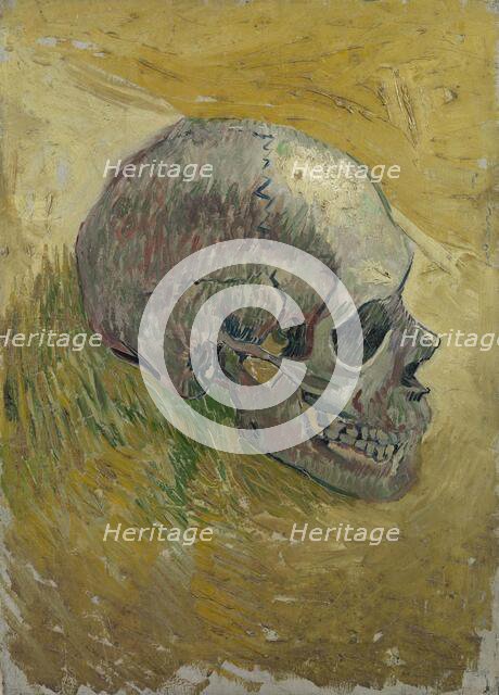 Skull, 1887. Creator: Gogh, Vincent, van (1853-1890).