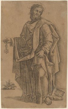 Saint Peter, c. 1507. Creator: Giovanni Antonio da Brescia.