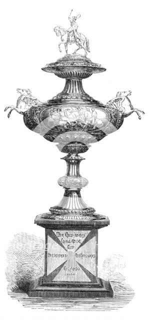 The Crusaders' Challenge Cup for the Colombo Races, 1869. Creator: Unknown.
