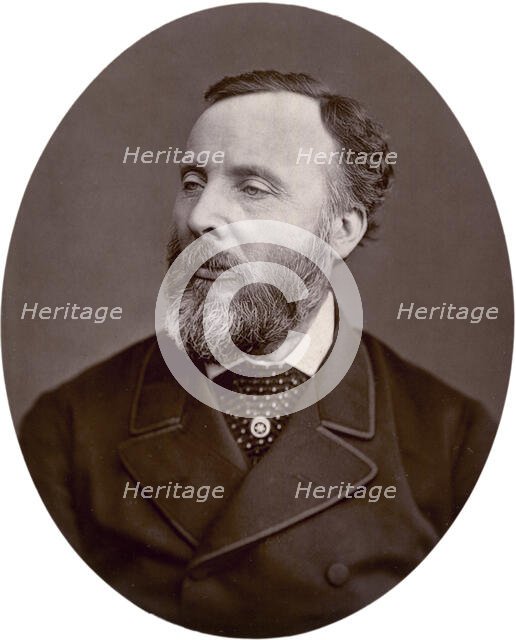 Andrew Clark, Senior Physician to the London Hospital, 1878. Creator: Lock & Whitfield.