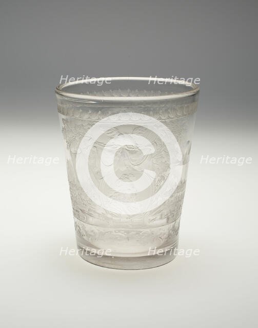 Beaker, Nuremberg, Early 18th century. Creator: Unknown.