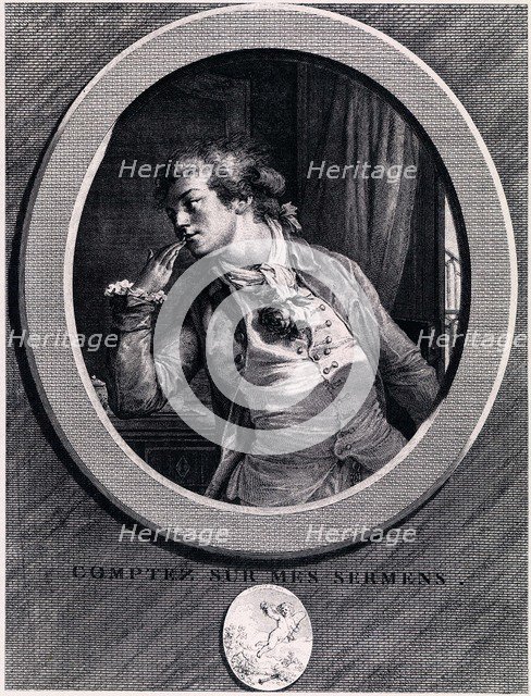 Comptez sur mes serments!, 1789. Artist: Saint-Aubin, Augustin, de (1736-1807)