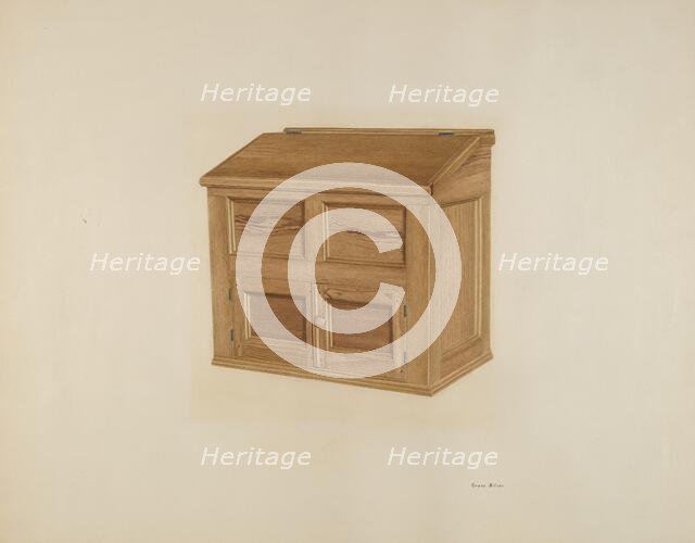 Flour Bin, c. 1939. Creator: Grace Bolser.