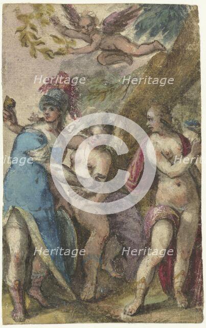 The judgment of Paris, c.1593-c.1662. Creator: Paulus van Wtewael.