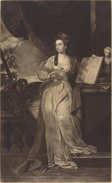 Lady Broughton, 1770. Creator: Thomas Watson.