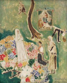 Two Madonnas, 1932. Creator: Cyprian Majernik.