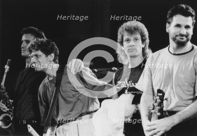 Chick Corea, Eric Marienthal, Dave Weckl, John Patitucci, Norwich Jazz Festival, 1990. Creator: Brian Foskett.