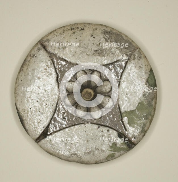 Rosette from the Temple of Ramesses III, Egypt, New Kingdom, Dynasty 20 (about 1186-1069 BCE). Creator: Unknown.