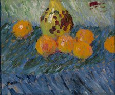 Still Life with Oranges. Artist: Javlensky, Alexei, von (1864-1941)