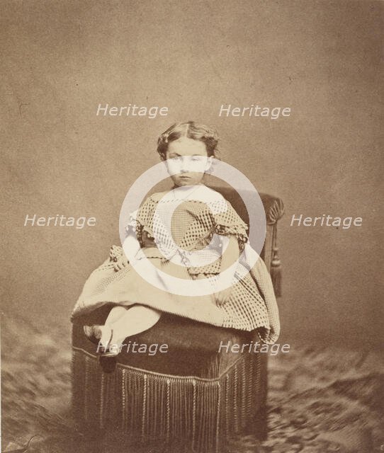 Madeleine Bourquelot de Cervignieres, 1858. Creator: Edouard Baldus.