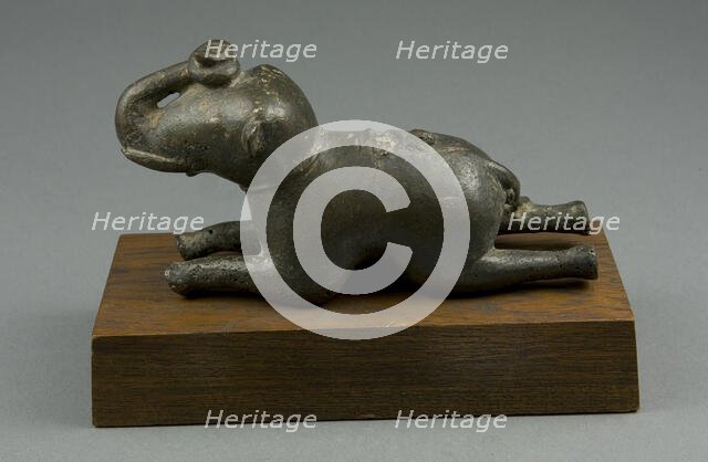 Seated Elephant, Sukhothai period, late 14th century. Creator: Unknown.