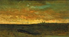 Sunset Scene, ca. 1875-1885. Creator: Edward Mitchell Bannister.