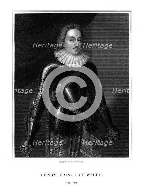 Henry Frederick Stuart, Prince of Wales, (1825).Artist: R Cooper