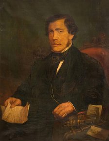 Portrait of James Fern Webster, 1862.  Creator: EH Bolt.
