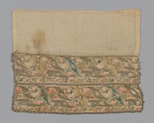 Towel or Napkin (Altered), Turkey, 1775/1825. Creator: Unknown.