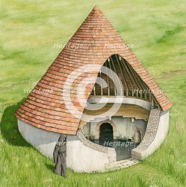 Conduit house, St Augustine's Abbey, Canterbury, Kent. Artist: Peter Urmston.