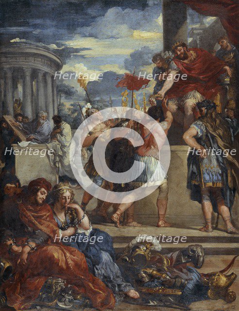 'The age of bronze', 1619-1669. Artists: Ovid, Pietro da Cortona.