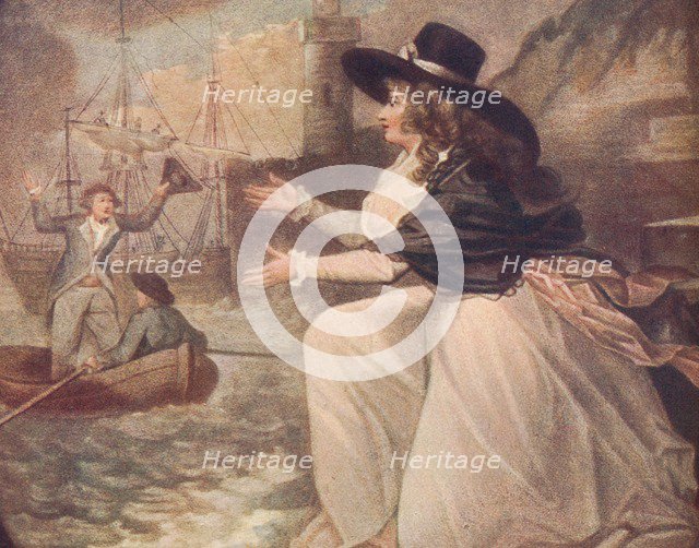 Mutual Joy, Or The Ship in Harbour, c1788, (1906). Artist: Philip Dawe