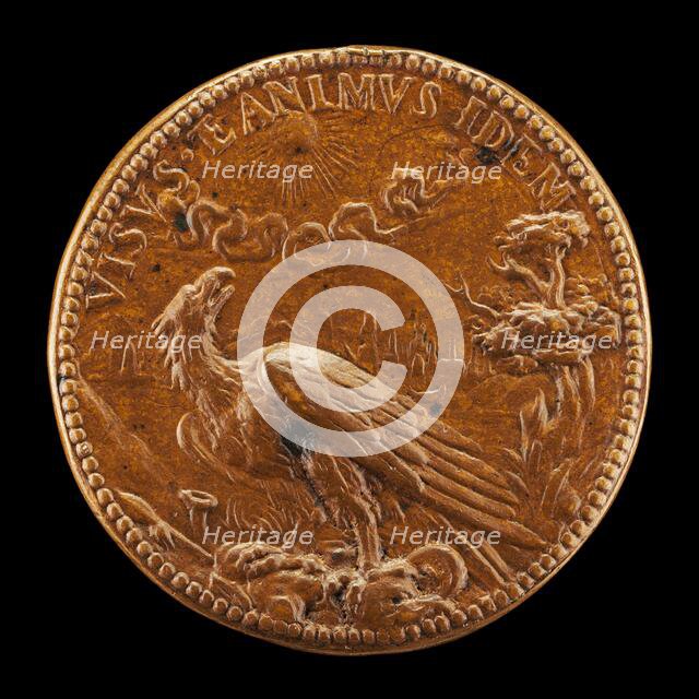 Eagle Looking at the Sun [reverse], 16th century. Creator: Unknown.