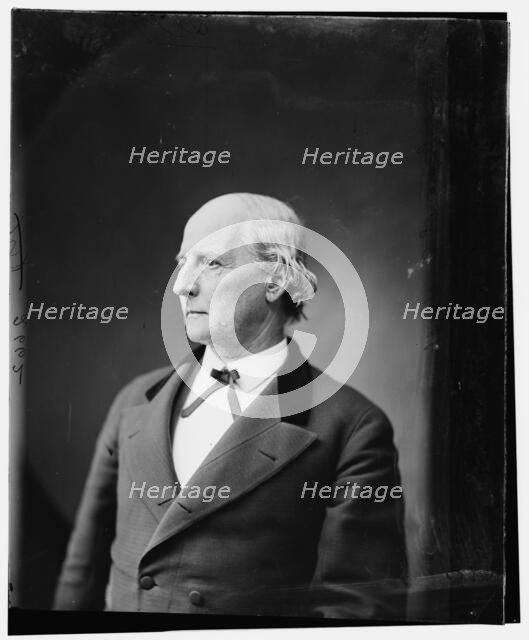 General Stephen Augustus Hurlbert, between 1870 and 1880. Creator: Unknown.