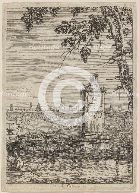 The Little Monument, c. 1735/1746. Creator: Canaletto.
