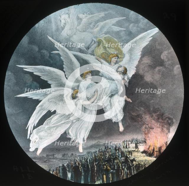 'Faithful carried to Heaven', c1910.  Creator: Unknown.